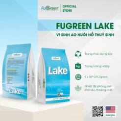 FUGREEN LAKE -  VI SINH XỬ LÝ NƯỚC AO NUÔI THỦY SẢN