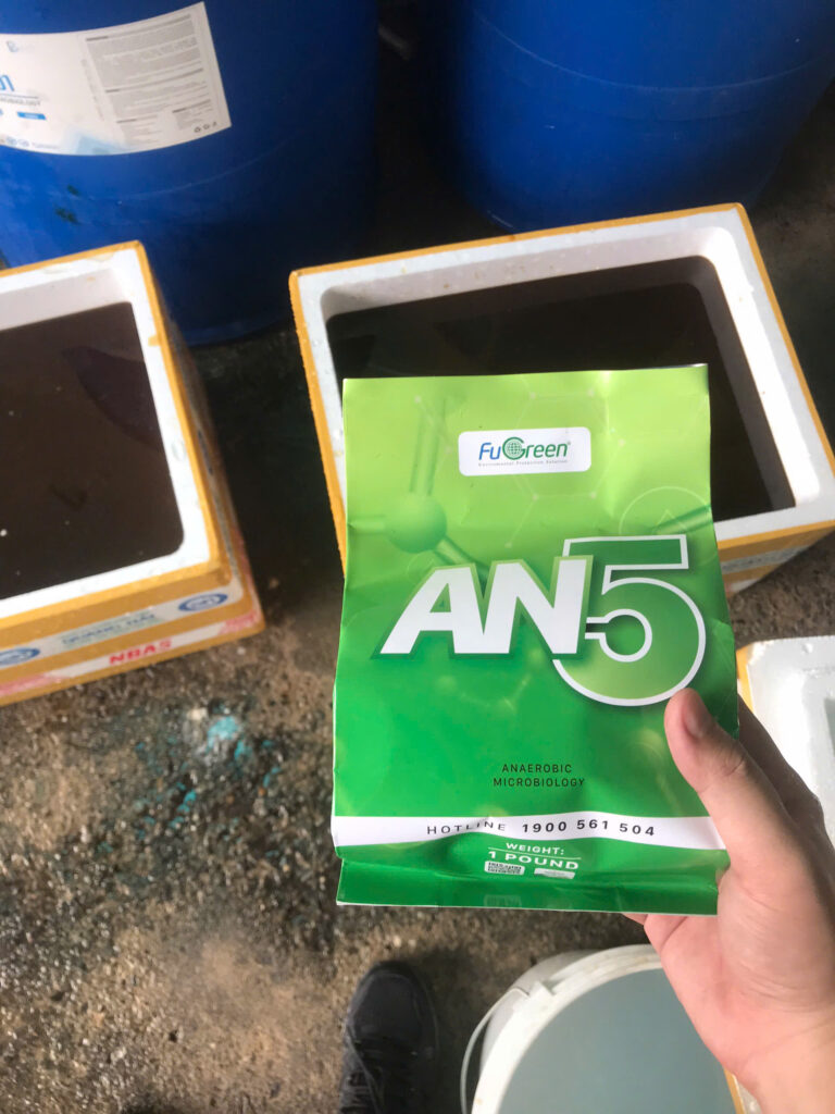 xử lý nước thải cao su hầm Biogas cao su