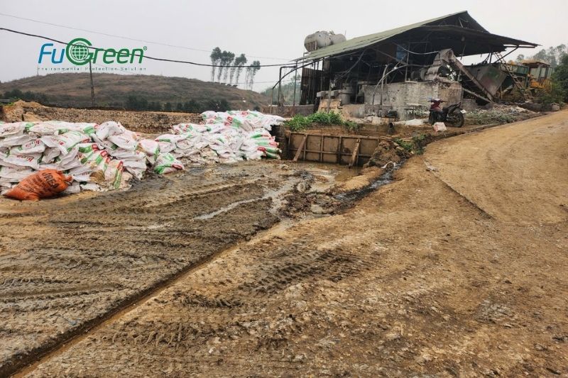 Chất thải phát sinh từ quá trình chế biến tinh bột sắn