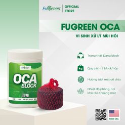 FUGREEN OCA BLOCK - VI SINH KHỬ MÙI (dạng Block)