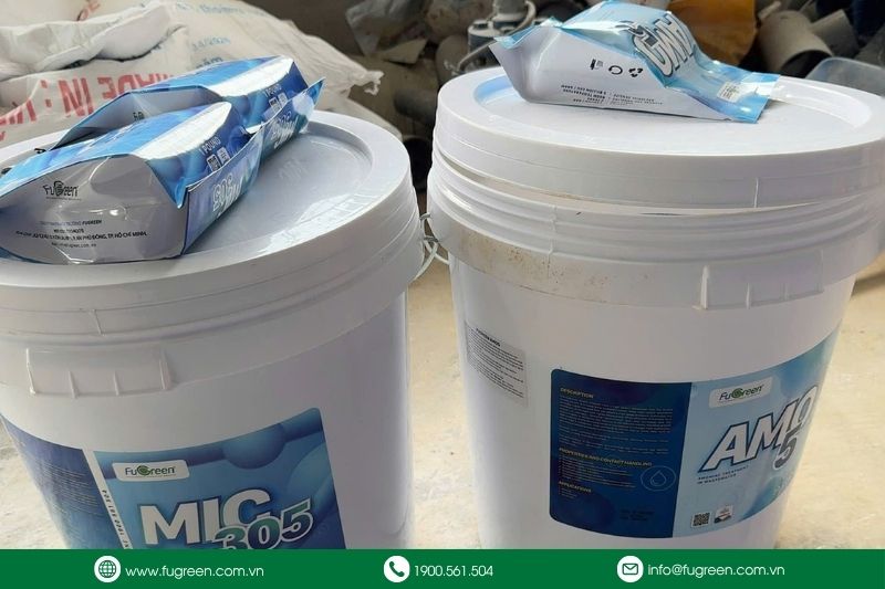 vi sinh FUGREEN xử lý nước thải sản xuất bánh kẹo