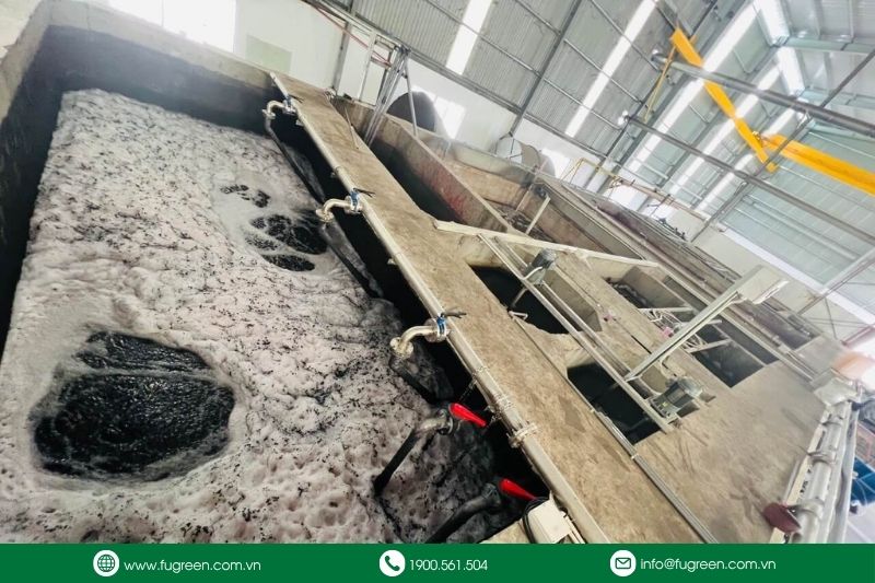 Nước thải phát sinh từ sản xuất giấy